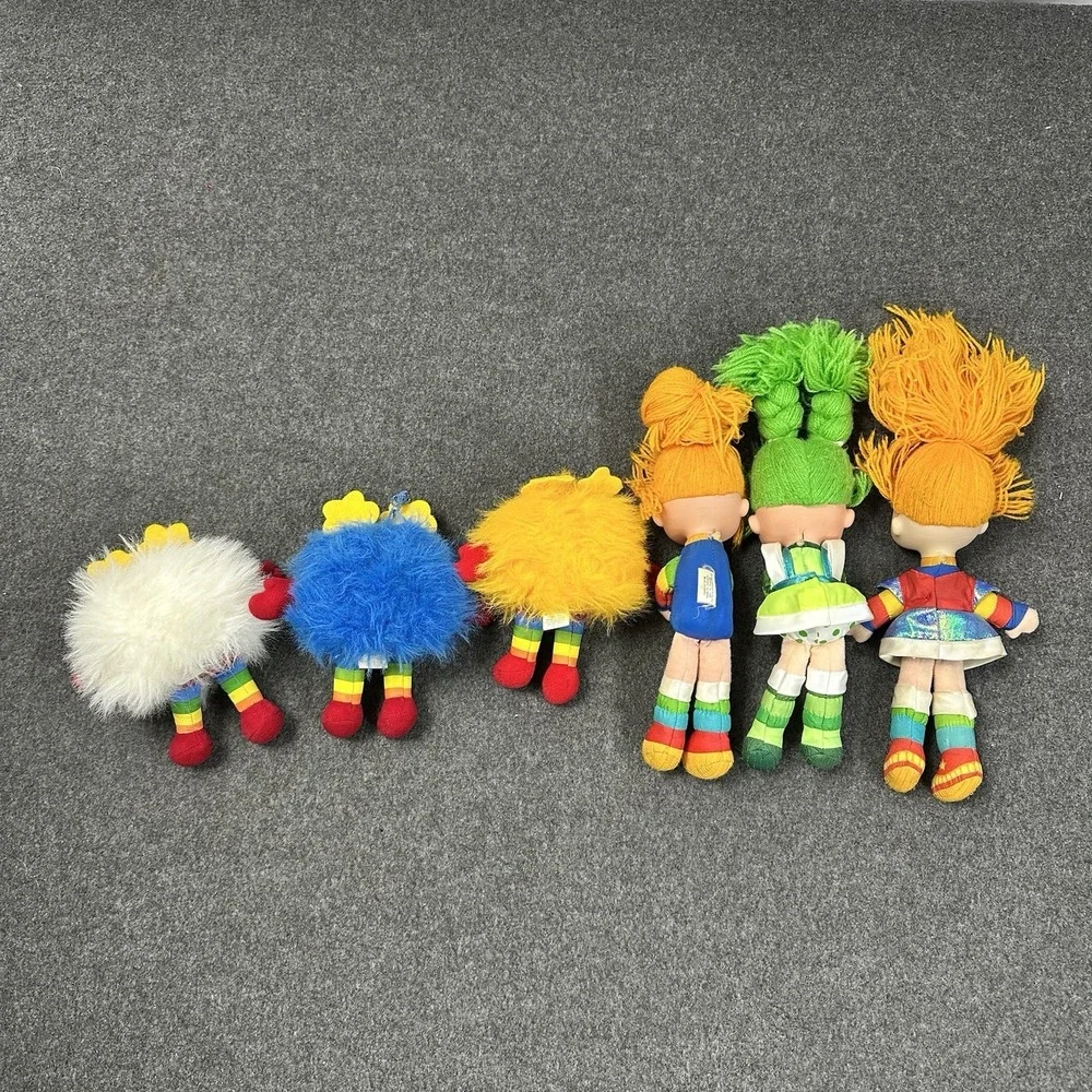 Vintage Rainbow Brite Doll Plush Lot Hallmark 1983 Sprite Bundle